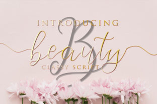Beauty Flowers: An Elegant Script Font for Editorial Design