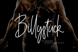 Billystuck Typeface for Small Business Branding