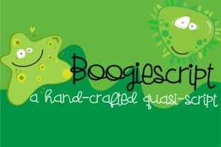 Boogiescript: A Playful Typeface for Bold Campaigns