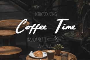 Coffee Time: A Handwritten Font for Editorial Design