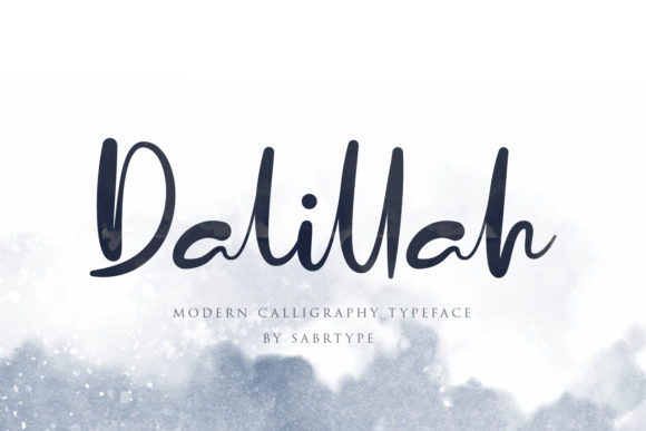 Dalillah: A Modern Handwritten Font for Web Design