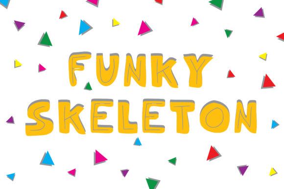 Funky Skeleton: A Bold Typeface for Editorial Design