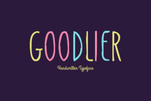 Goodlier Font: A Handwritten Typeface for Brand Identity