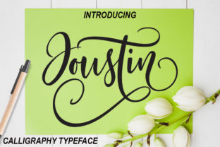 Joustin Font: Elevate Your Brand with Elegant Calligraphy