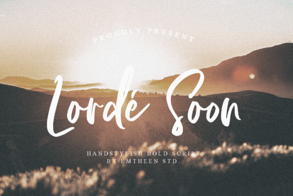 Lorde Soon: The Script Typeface That Elevates Your Brand