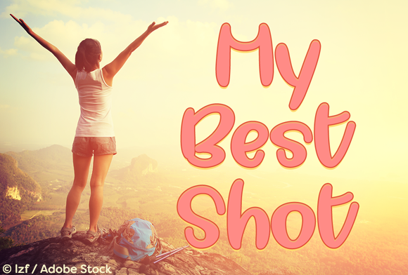 My Best Shot: A Handwritten Font for Editorial Design
