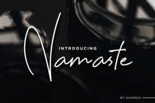 Namaste: A Script Font for Digital Branding