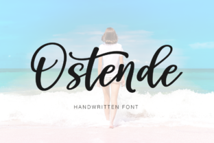 Ostende: A Handwritten Font for Digital Branding