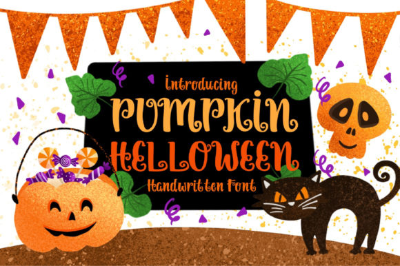 Pumpkin Helloween: A Spooky Handwritten Typeface Review