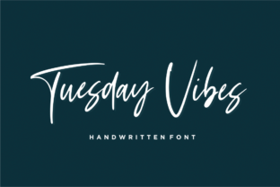 Tuesday Vibes: A Fresh Typeface for Modern Editorial Design