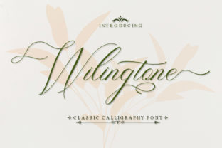 Wilingtone: A Premium Script Font for Marketers
